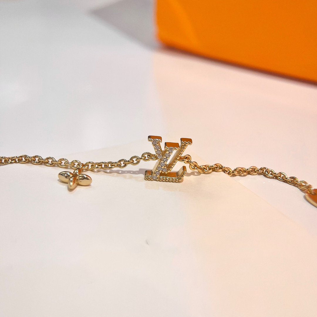 [Ornora Jewelry]LOGO STAR MOTIF GOLD BRACELET
