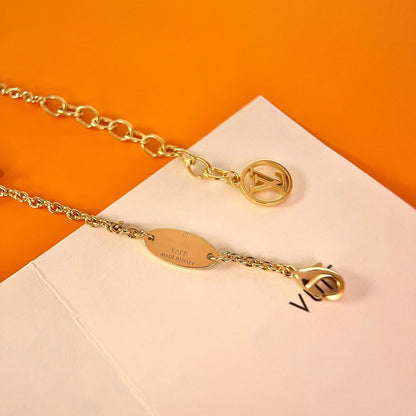 [Ornora Jewelry]LOGO STAR MOTIF GOLD BRACELET
