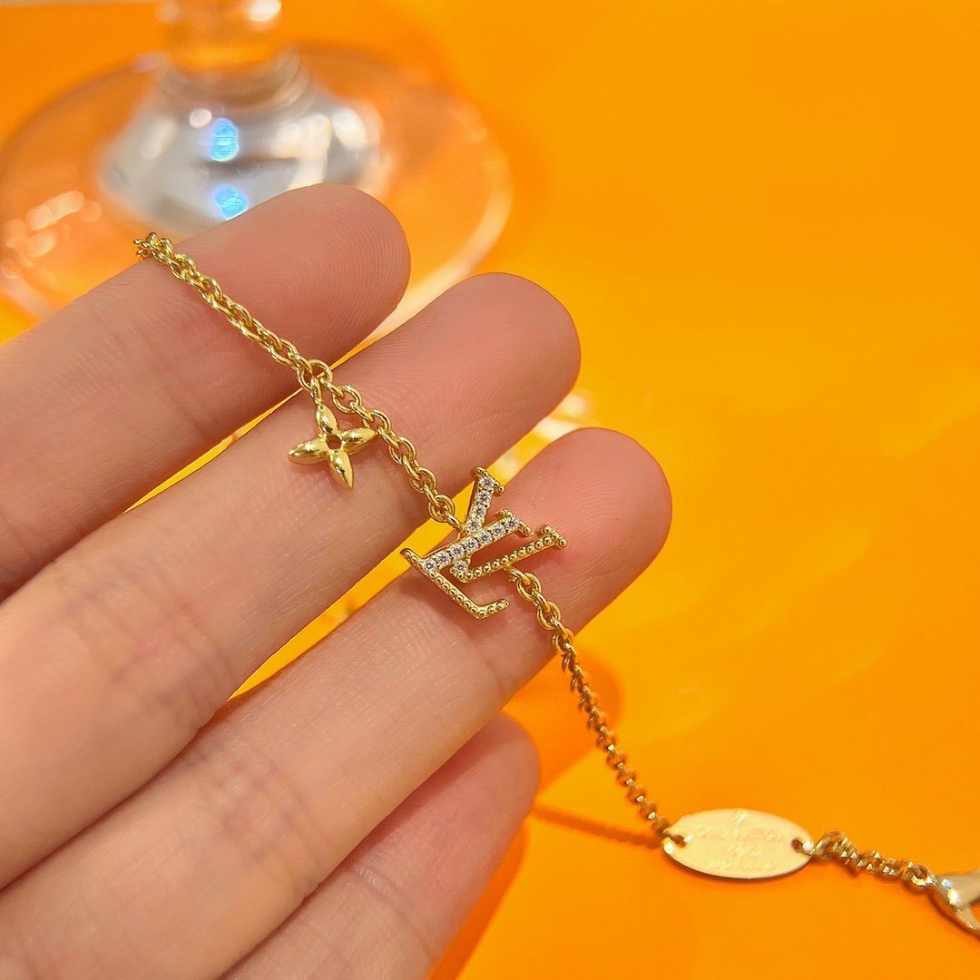 [Ornora Jewelry]LOGO STAR MOTIF GOLD BRACELET