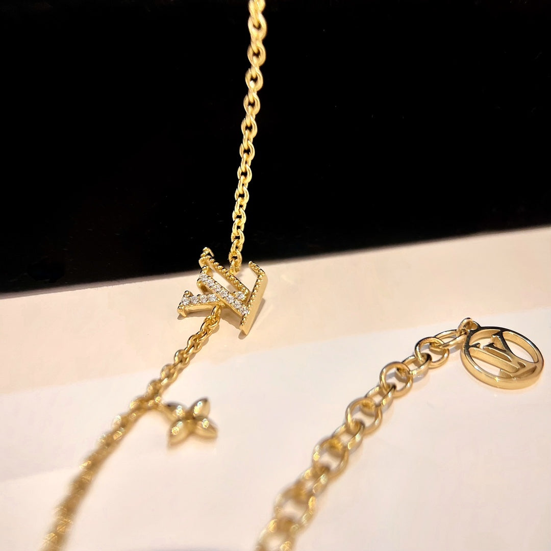 [Ornora Jewelry]LOGO STAR MOTIF GOLD BRACELET