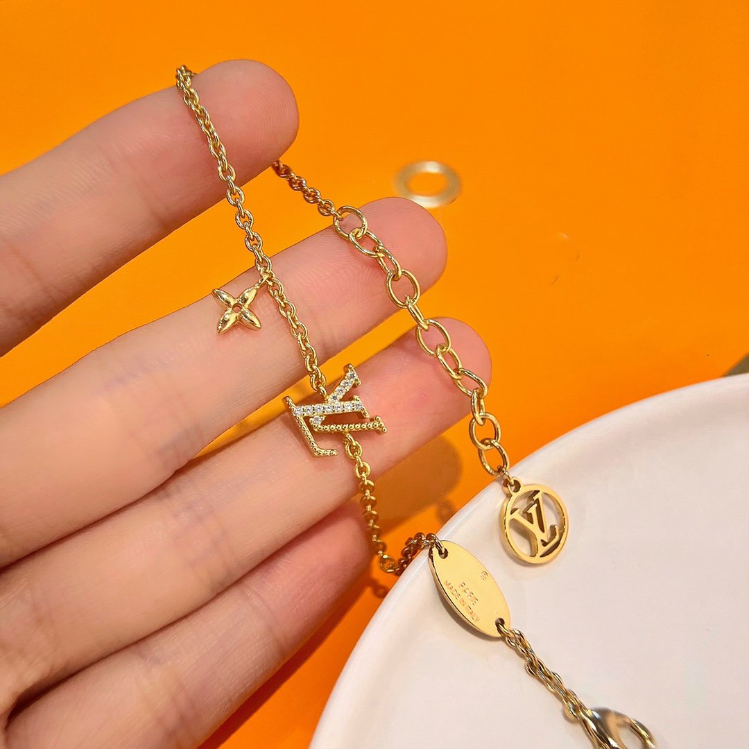 [Ornora Jewelry]LOGO STAR MOTIF GOLD BRACELET