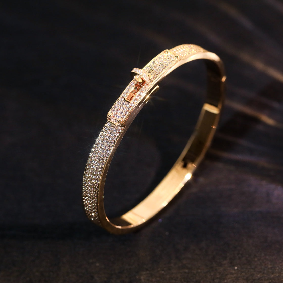 [Ornora Jewelry]KELLY BRACELET DIAMOND PAVED