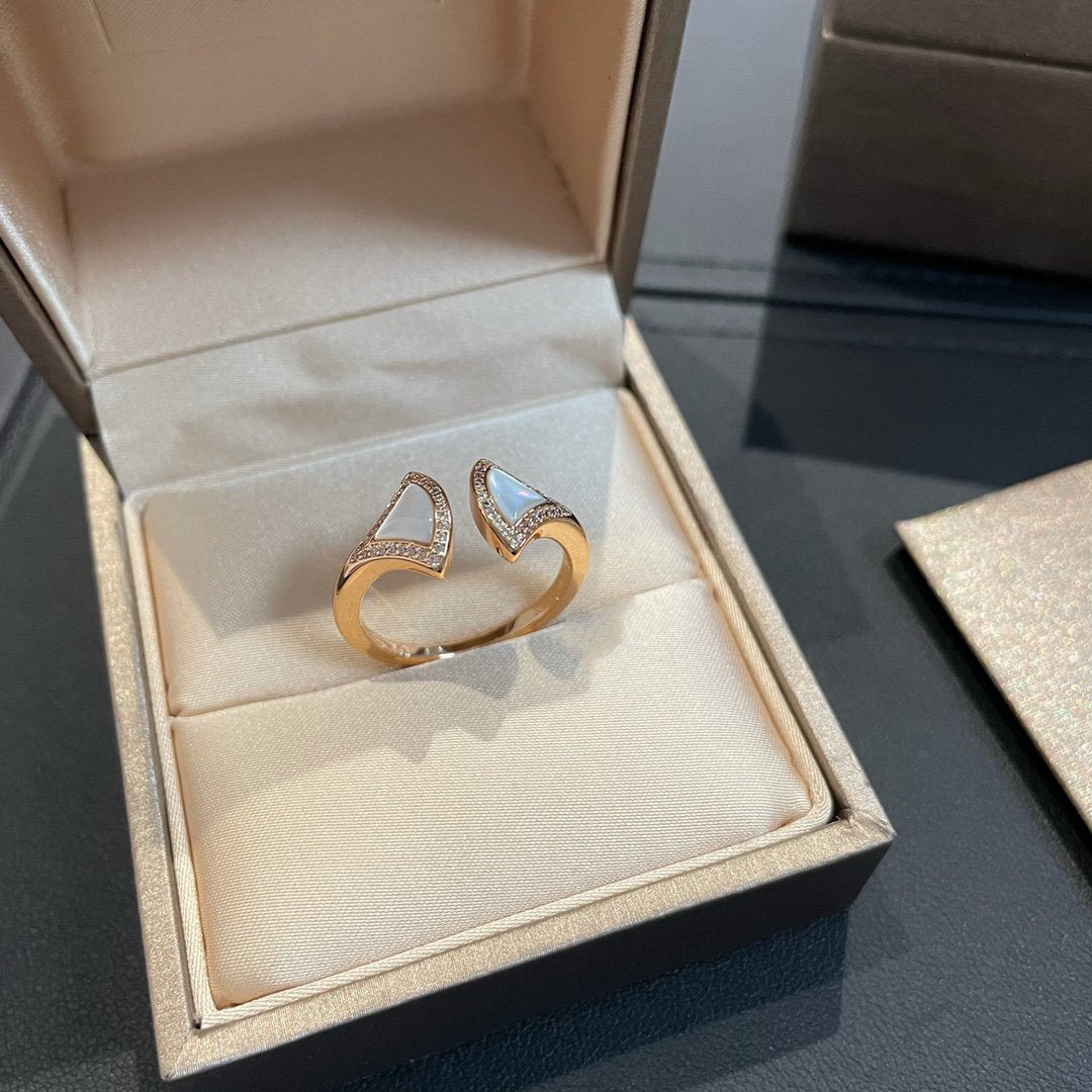 [Ornora Jewelry]DREAM MOP DIAMOND OPEN RING