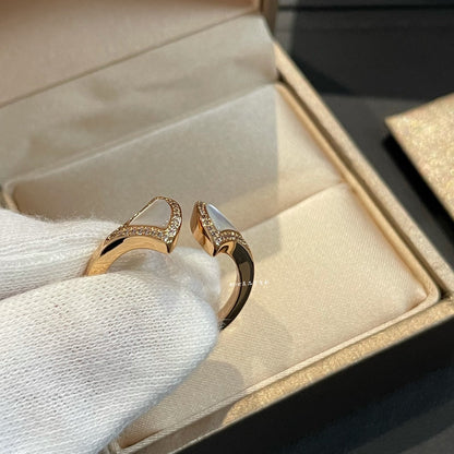 [Ornora Jewelry]DREAM MOP DIAMOND OPEN RING