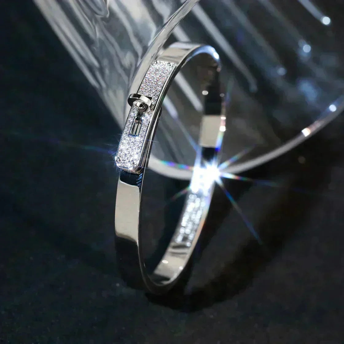 [Ornora Jewelry]KELLY SILVER DIAMOND BRACELET