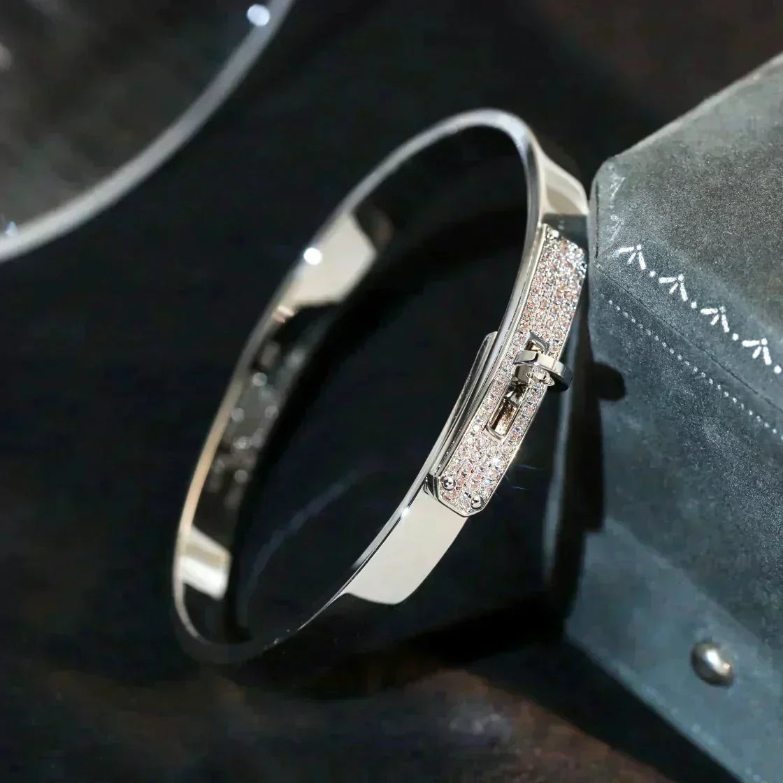 [Ornora Jewelry]KELLY SILVER DIAMOND BRACELET