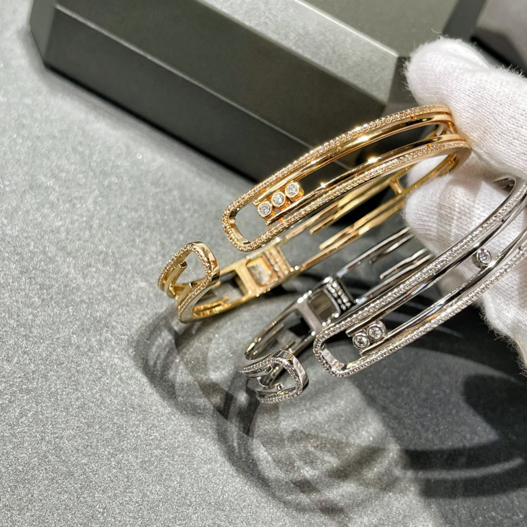 [Ornora Jewelry]MOVE 10TH PAVED DIAMOND BRACELET