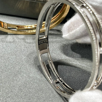 [Ornora Jewelry]MOVE 10TH PAVED DIAMOND BRACELET