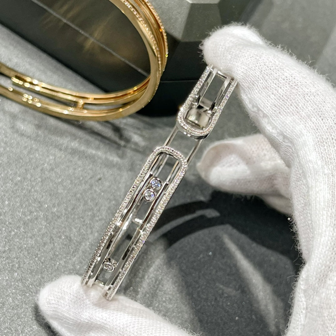 [Ornora Jewelry]MOVE 10TH PAVED DIAMOND BRACELET