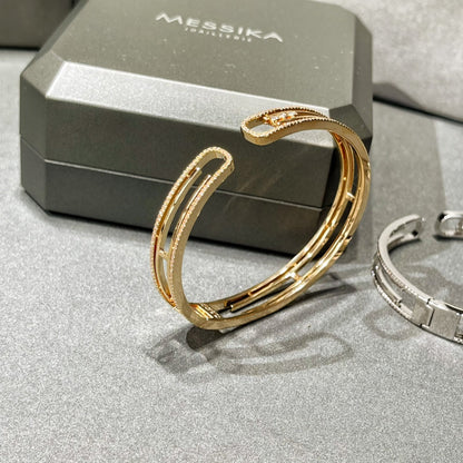 [Ornora Jewelry]MOVE 10TH PAVED DIAMOND BRACELET