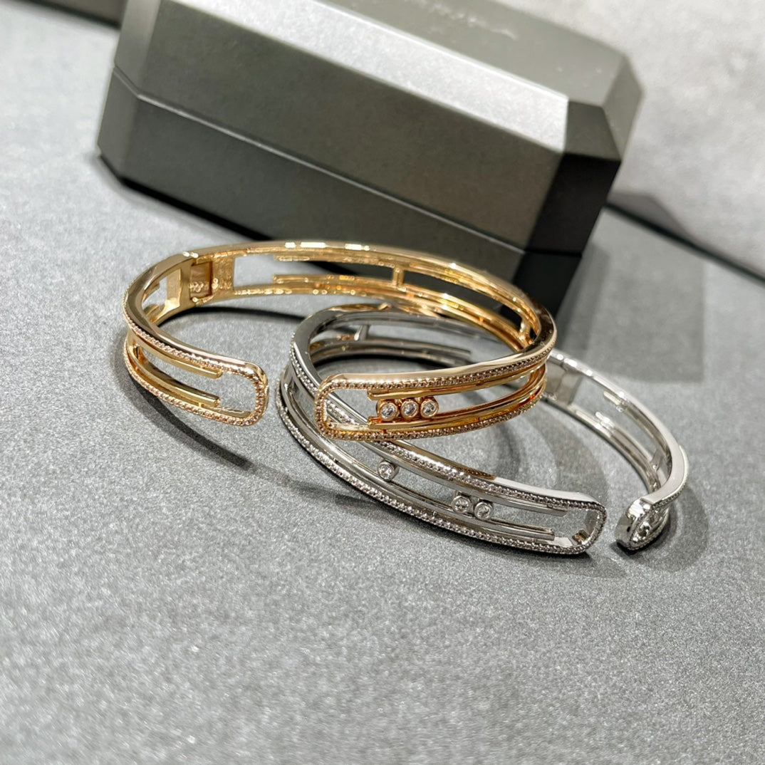 [Ornora Jewelry]MOVE 10TH PAVED DIAMOND BRACELET