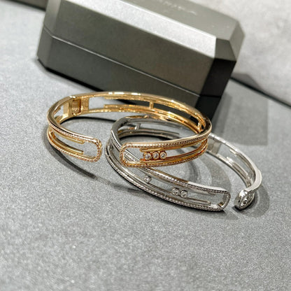 [Ornora Jewelry]MOVE 10TH PAVED DIAMOND BRACELET