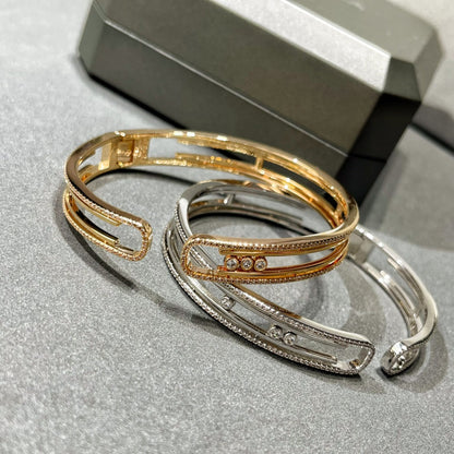 [Ornora Jewelry]MOVE 10TH PAVED DIAMOND BRACELET