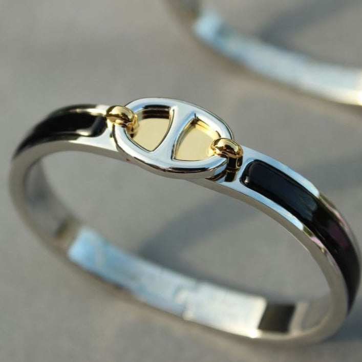 [Ornora Jewelry]CLIC CHAINE SILVER BRACELET