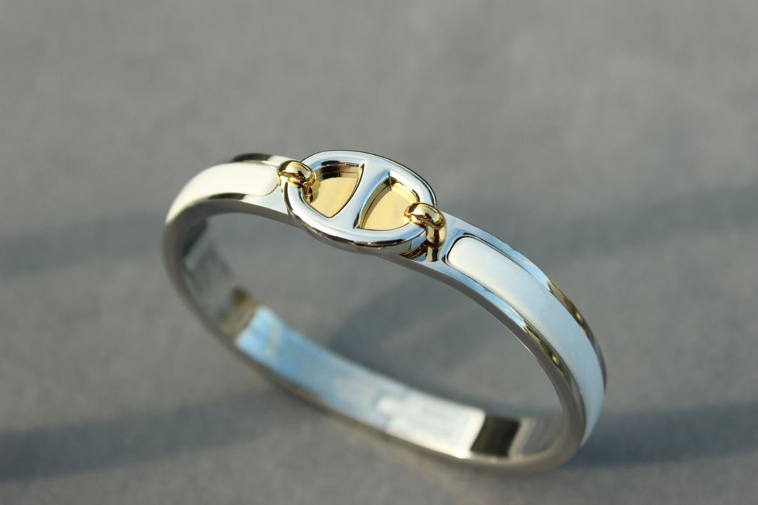 [Ornora Jewelry]CLIC CHAINE SILVER BRACELET