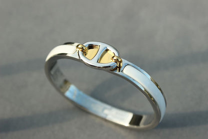 [Ornora Jewelry]CLIC CHAINE SILVER BRACELET