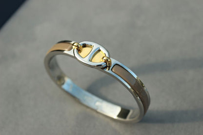 [Ornora Jewelry]CLIC CHAINE SILVER BRACELET