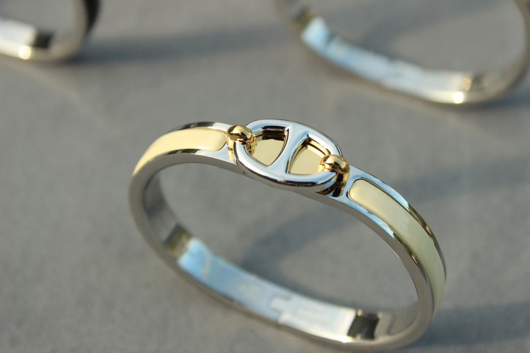 [Ornora Jewelry]CLIC CHAINE SILVER BRACELET