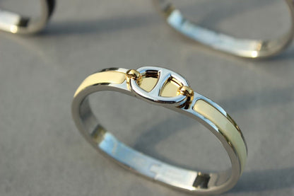 [Ornora Jewelry]CLIC CHAINE SILVER BRACELET