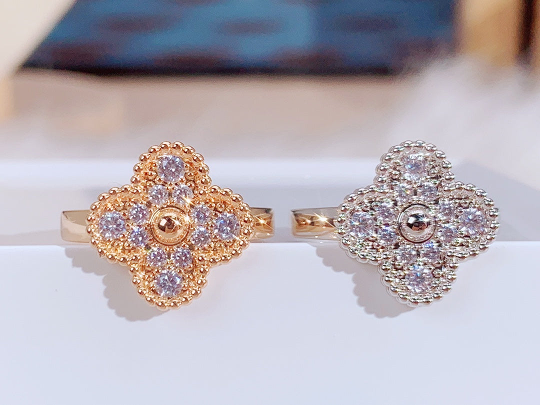 [Ornora Jewelry]CLOVER DIAMOND RING