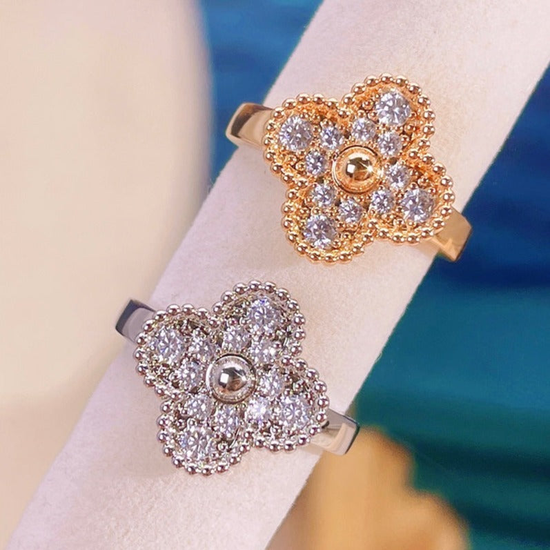 [Ornora Jewelry]CLOVER DIAMOND RING