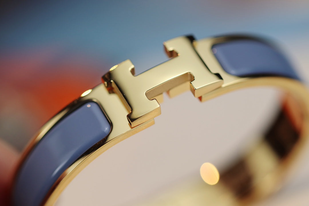 [Ornora Jewelry]H BRACELET 12MM BLUE GRAY