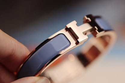 [Ornora Jewelry]H BRACELET 12MM BLUE GRAY