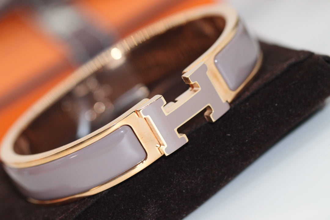 [Ornora Jewelry]H BRACELET 12MM BROWN