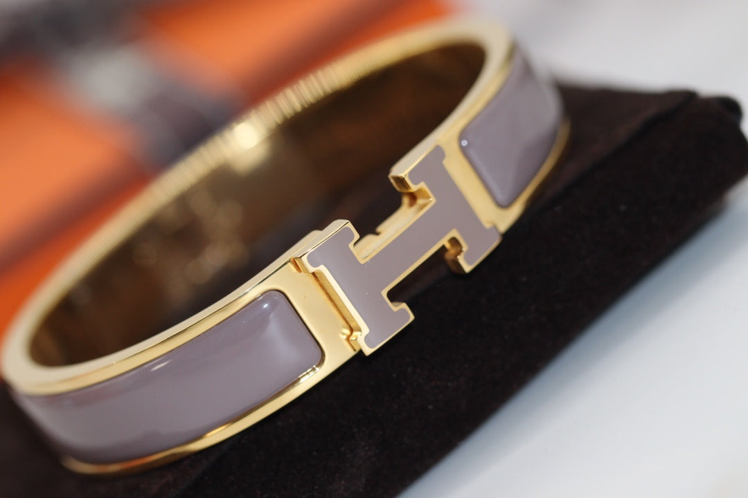 [Ornora Jewelry]H BRACELET 12MM BROWN