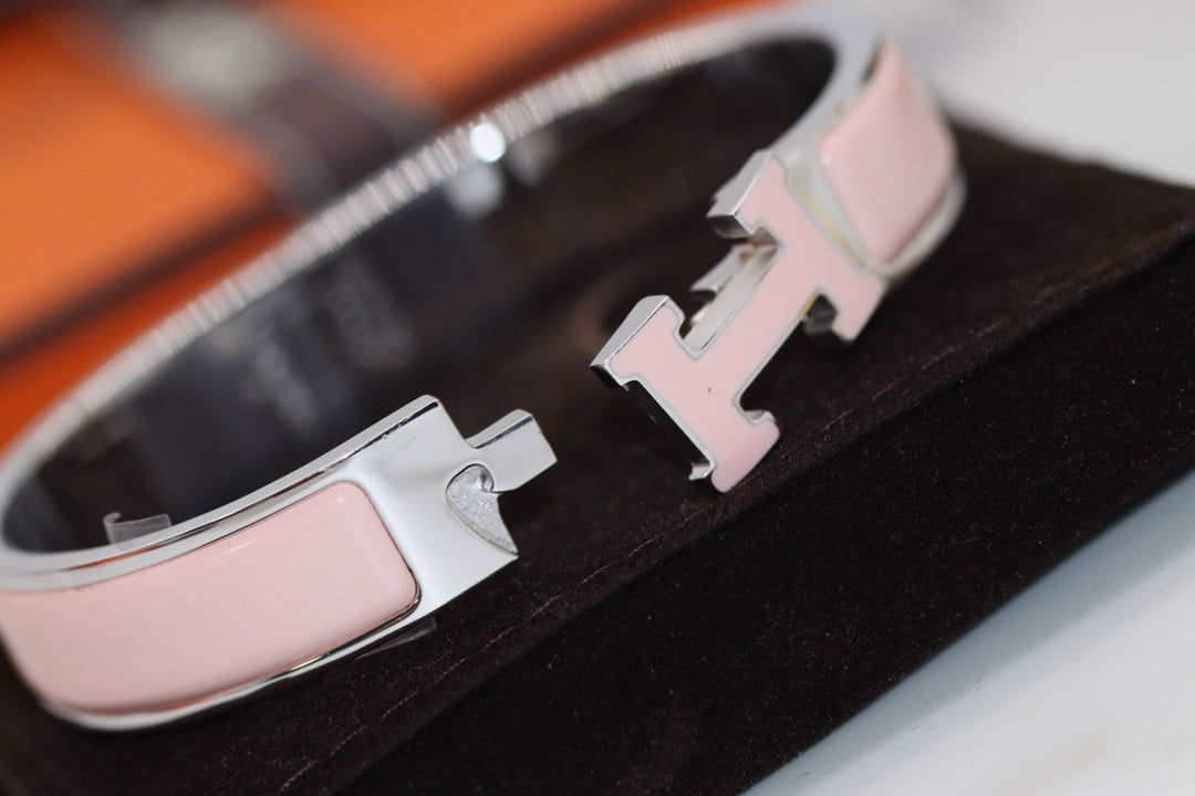 [Ornora Jewelry]H BRACELET 12MM PINK