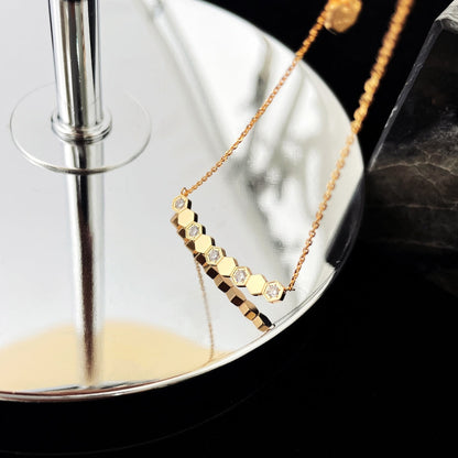 [Ornora Jewelry]BEE MY LOVE DIAMOND NECKLACE