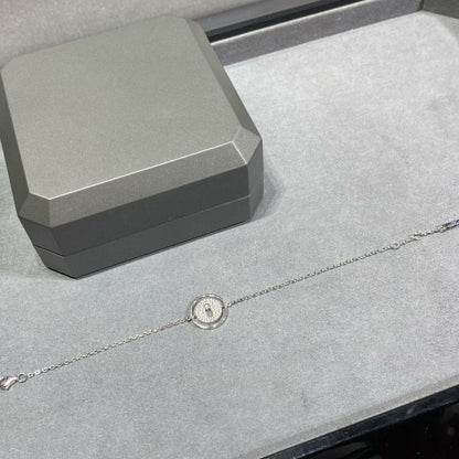 [Ornora Jewelry]LUCKY MOVE DIAMOND PAVED BRACELET