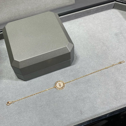 [Ornora Jewelry]LUCKY MOVE DIAMOND PAVED BRACELET