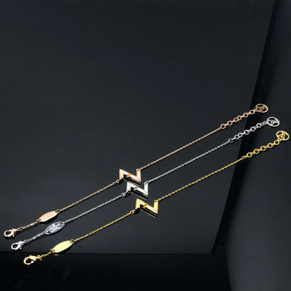 [Ornora Jewelry]VOLT LV LOGO BRACELET