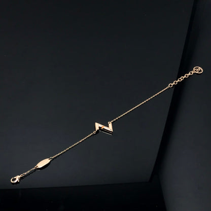 [Ornora Jewelry]VOLT LV LOGO BRACELET