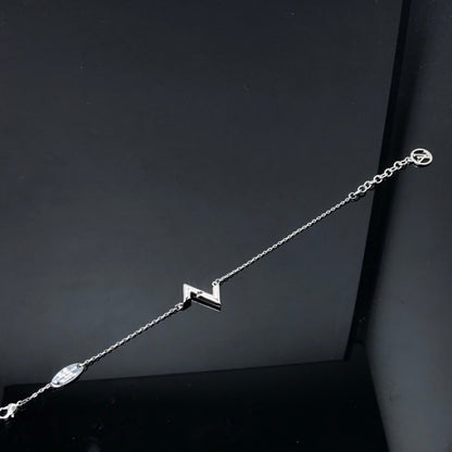 [Ornora Jewelry]VOLT LV LOGO BRACELET