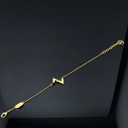 [Ornora Jewelry]VOLT LV LOGO BRACELET