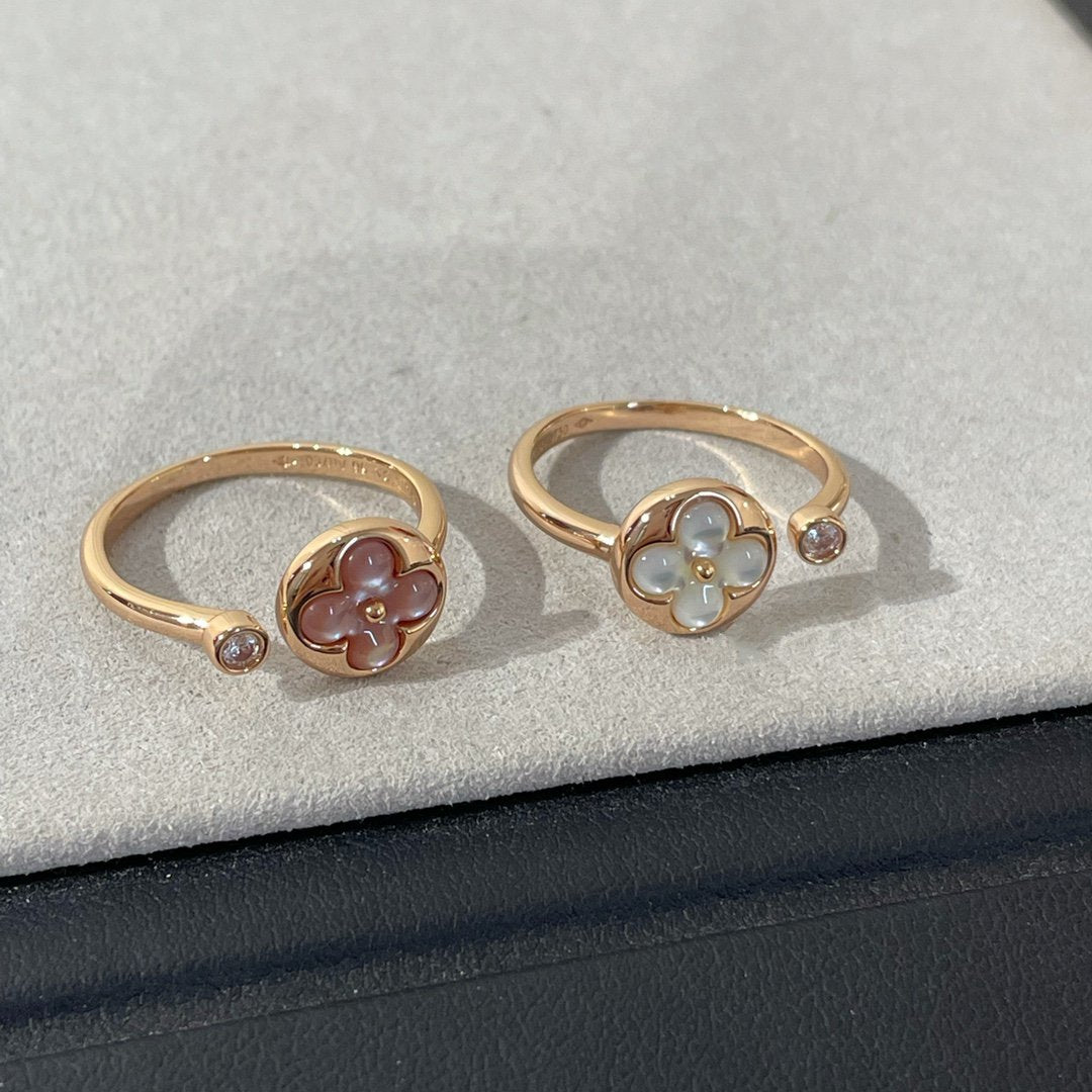 [Ornora Jewelry]SUN 1 DIAMOND PINK MOP RING