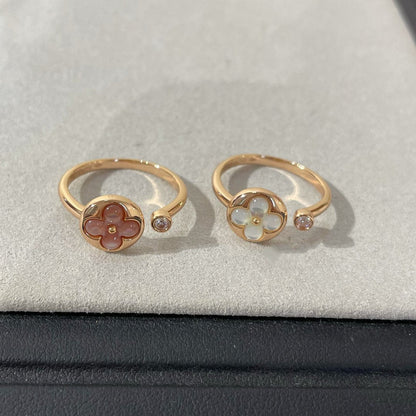 [Ornora Jewelry]SUN 1 DIAMOND PINK MOP RING