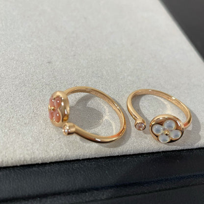 [Ornora Jewelry]SUN 1 DIAMOND PINK MOP RING