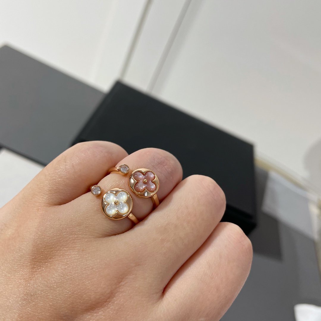 [Ornora Jewelry]SUN 1 DIAMOND PINK MOP RING