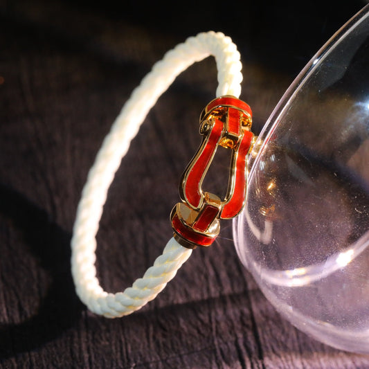 [Ornora Jewelry]FORCE 10 WHITE TEXTILE DIAMOND PAVED