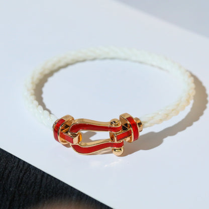 [Ornora Jewelry]FORCE 10 WHITE TEXTILE DIAMOND PAVED