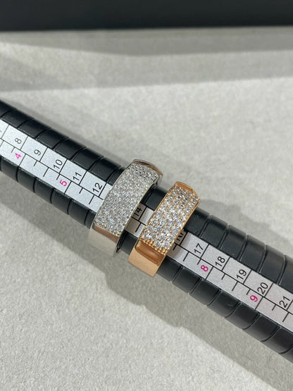 [Ornora Jewelry]LIENS EVIDENCE  DIAMOND PAVED RING