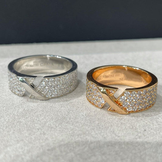 [Ornora Jewelry]LIENS EVIDENCE  DIAMOND PAVED RING