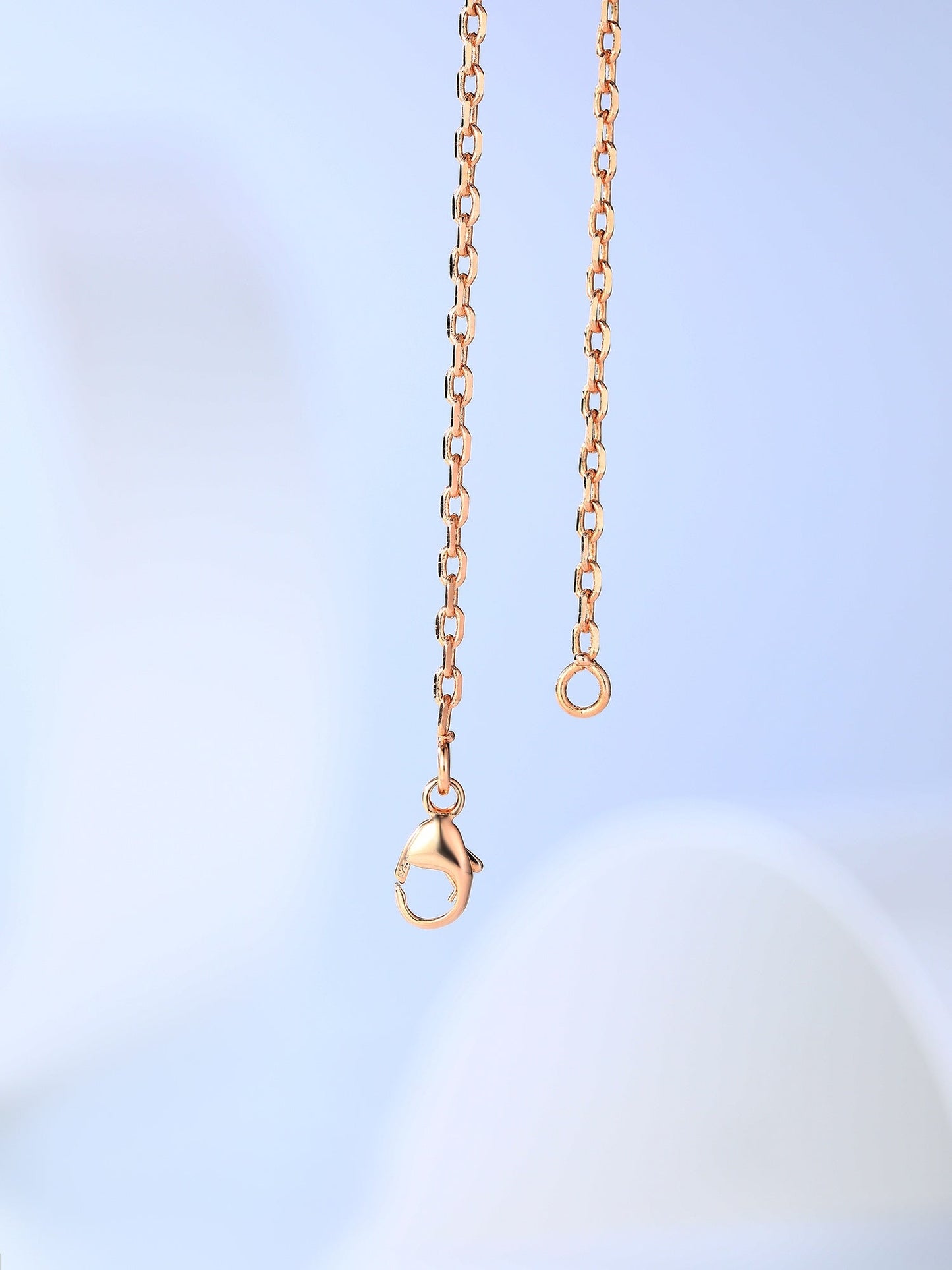 [Ornora Jewelry]H CAGE PINK GOLD NECKLACE
