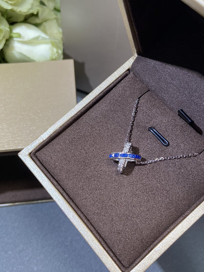 [Ornora Jewelry]LIENS DIAMOND SILVER NECKLACE