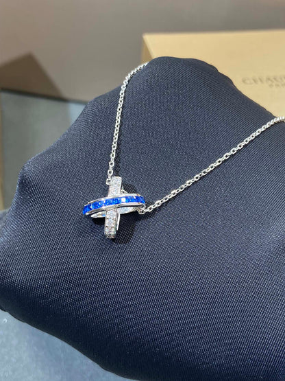 [Ornora Jewelry]LIENS DIAMOND SILVER NECKLACE
