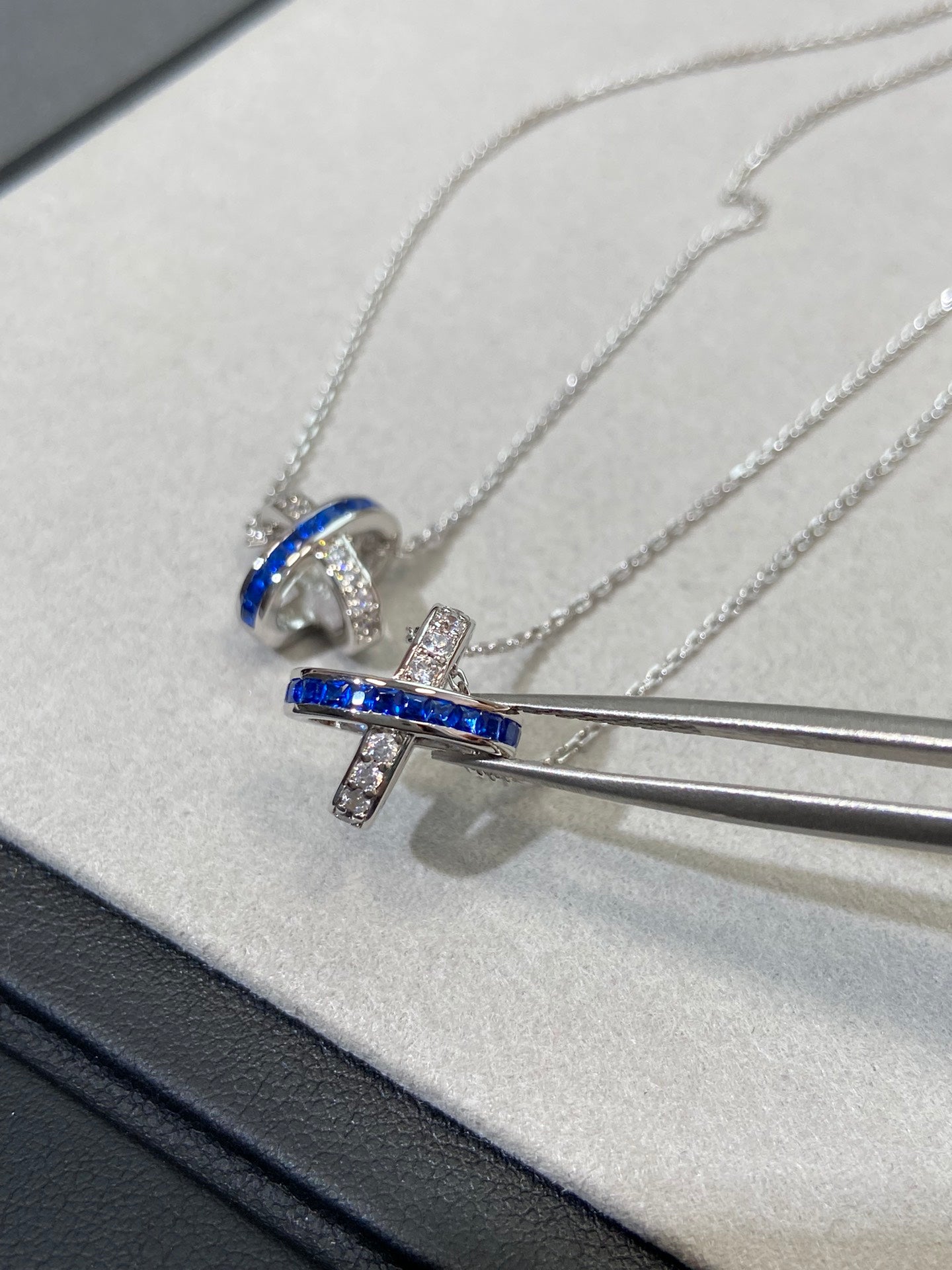 [Ornora Jewelry]LIENS DIAMOND SILVER NECKLACE