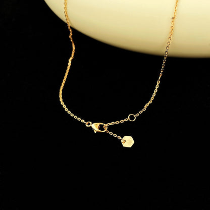 [Ornora Jewelry]BEE MINI PEDANT DIAMOND NECKLACE